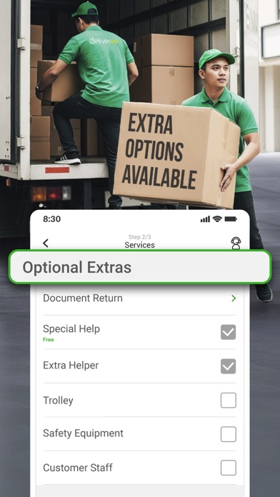 Deliveree: Delivery & Moving iPhone screenshot 6