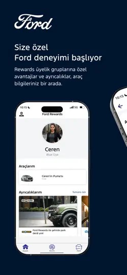 Ford Hesabım iPhone Ekran Görüntüsü 1
