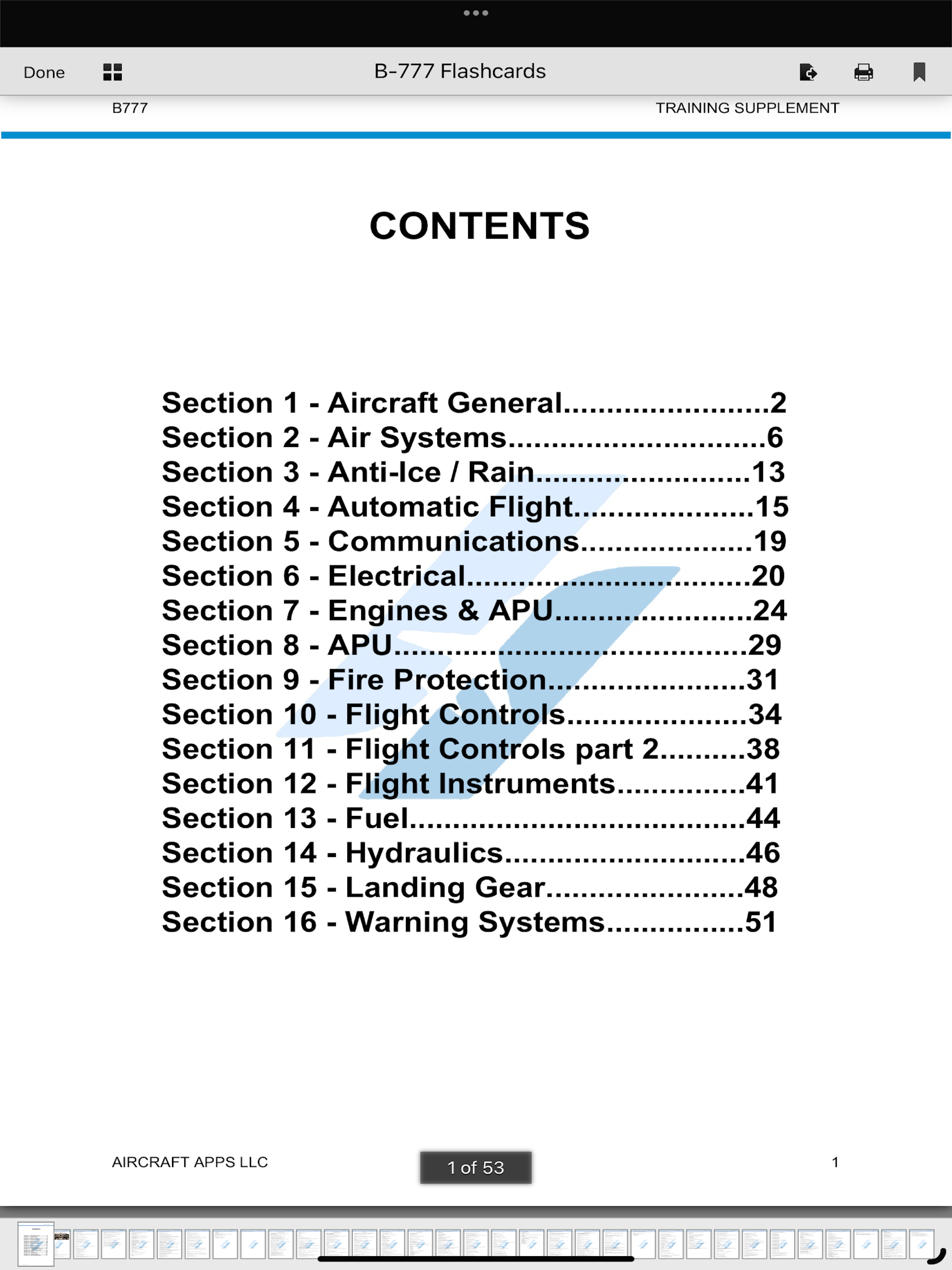B-777 Aircraft Apps screenshot 12