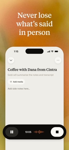 Gobi: In-Person Capture screenshot