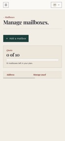 Simple Business Email screenshot