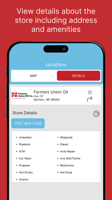 Farmers Union Oil Rewards Screenshot