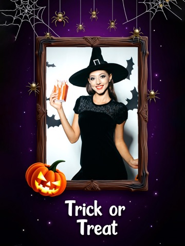 Halloween Picture Frame iPad screenshot