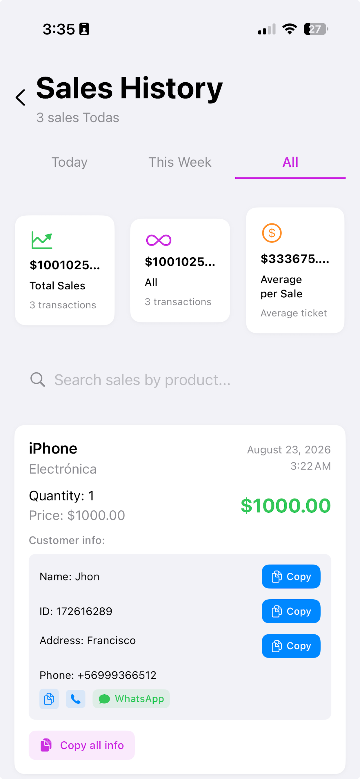Inventory, Stock & Sales screenshot 4
