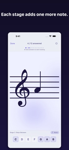 StaffReader: Learn Sheet Music Screenshot 6 of 8
