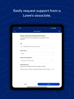 Lowe's Provider iPad image 4