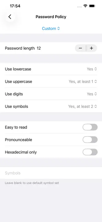 pwSafe 2: Screenshot 5 von 7