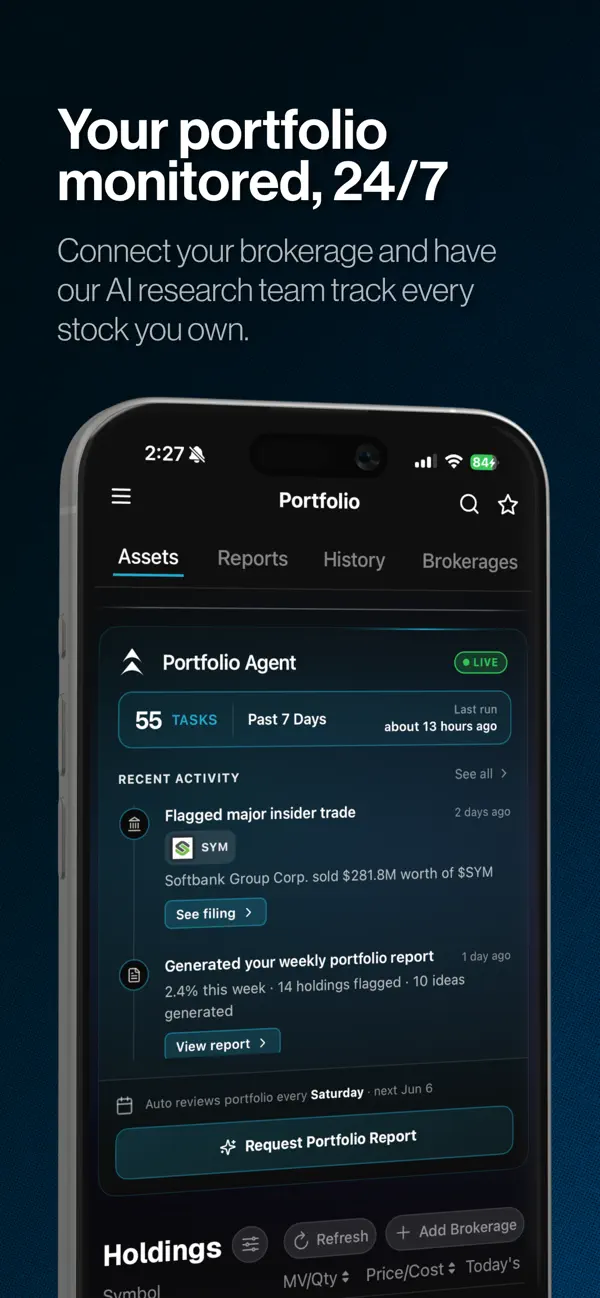 Screenshot #3 pour Barebone - AI Stock Research