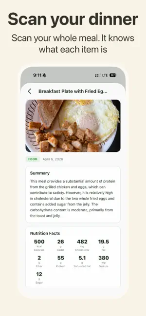 FoodScan AI V1 screenshot 3