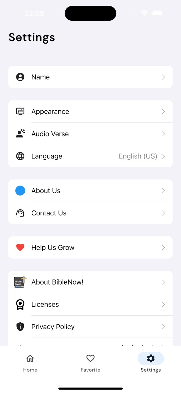 iPhone screenshot