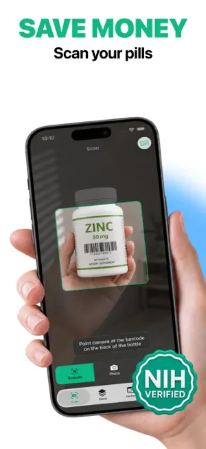 StackSnap: Supplement Scanner screenshot 1