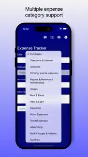 easy business expense logger iphone screenshot 2