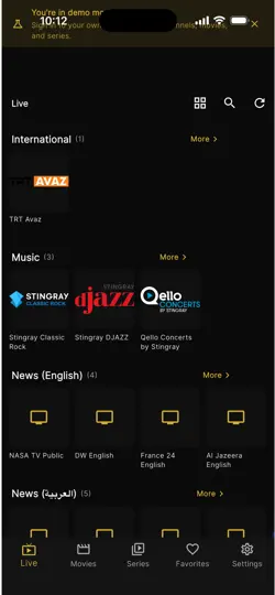 Screenshot von Mc Player Pro auf dem iPhone 2