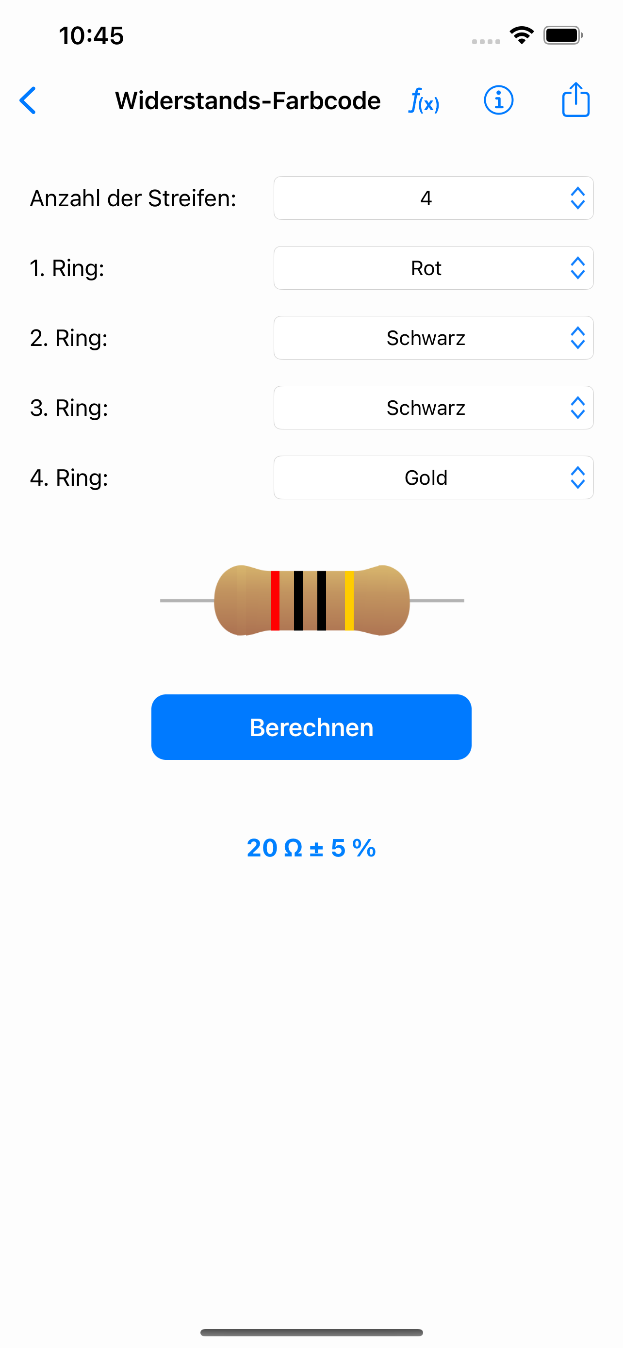 Elektro Berechnungen