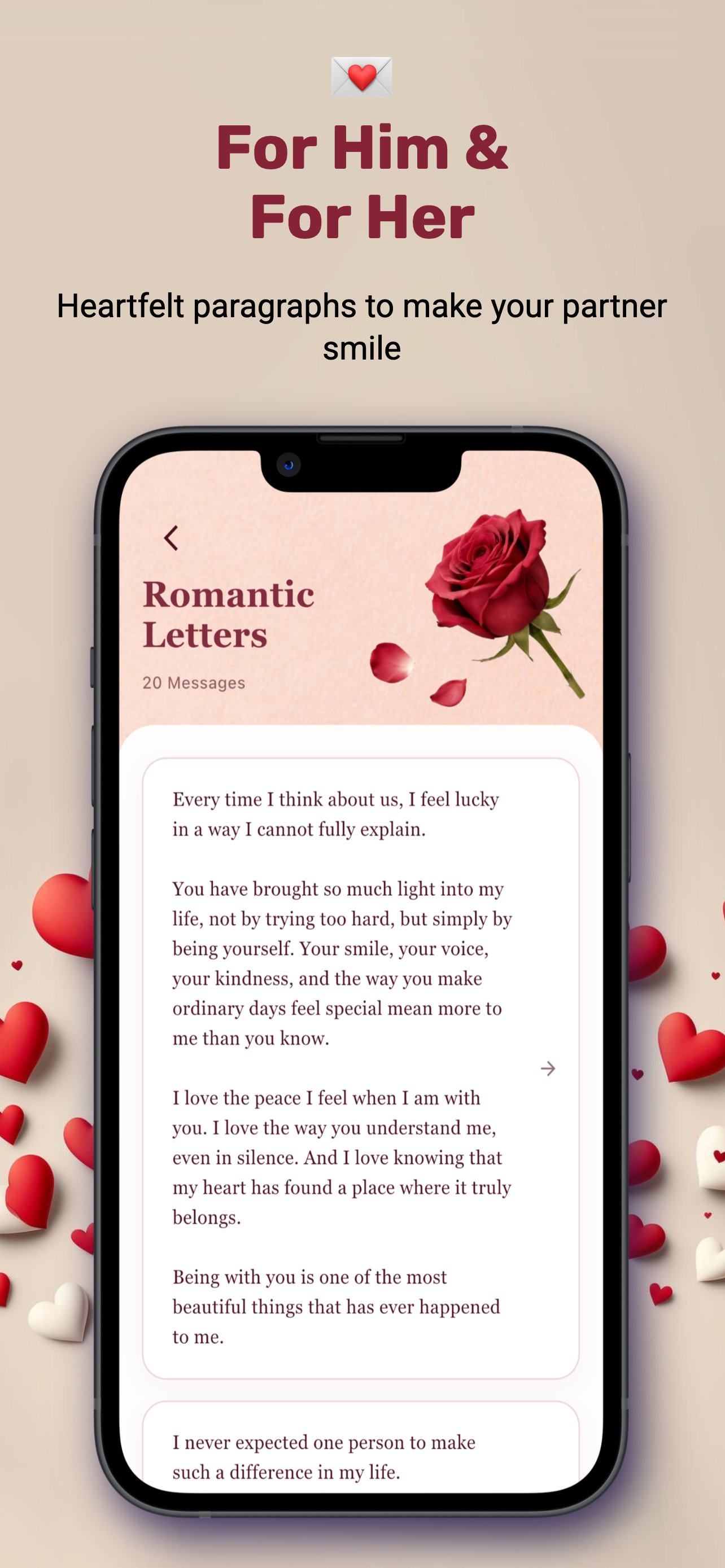 Love Letters & Messages screenshot 4