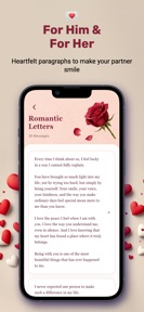Love Letters & Messages screenshot
