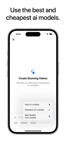 AI Video - Prompt to Video iPhone screenshot