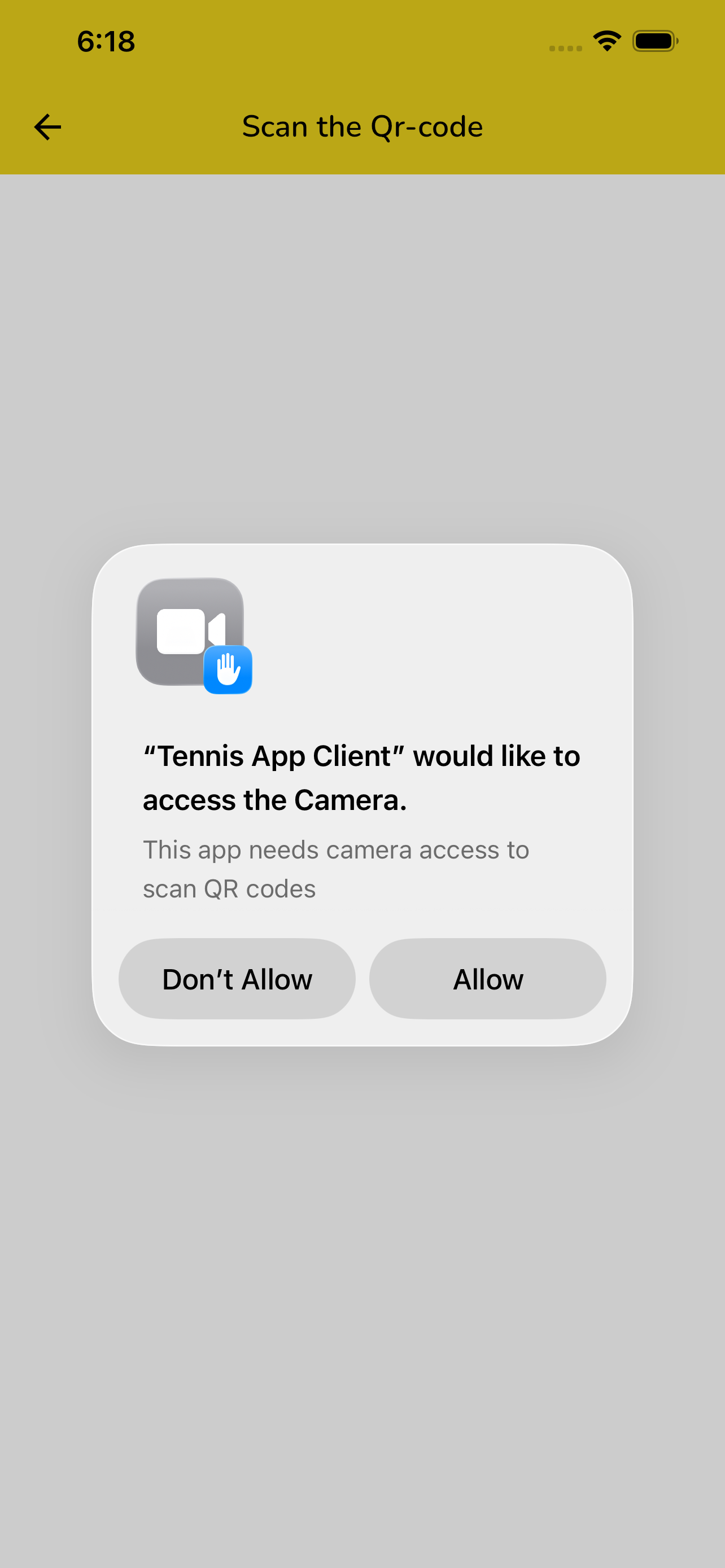 TennisApp Client screenshot 4