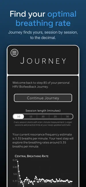 Yudemon HRV screenshot 2
