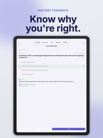 CPSI Exam Prep iPad screenshot