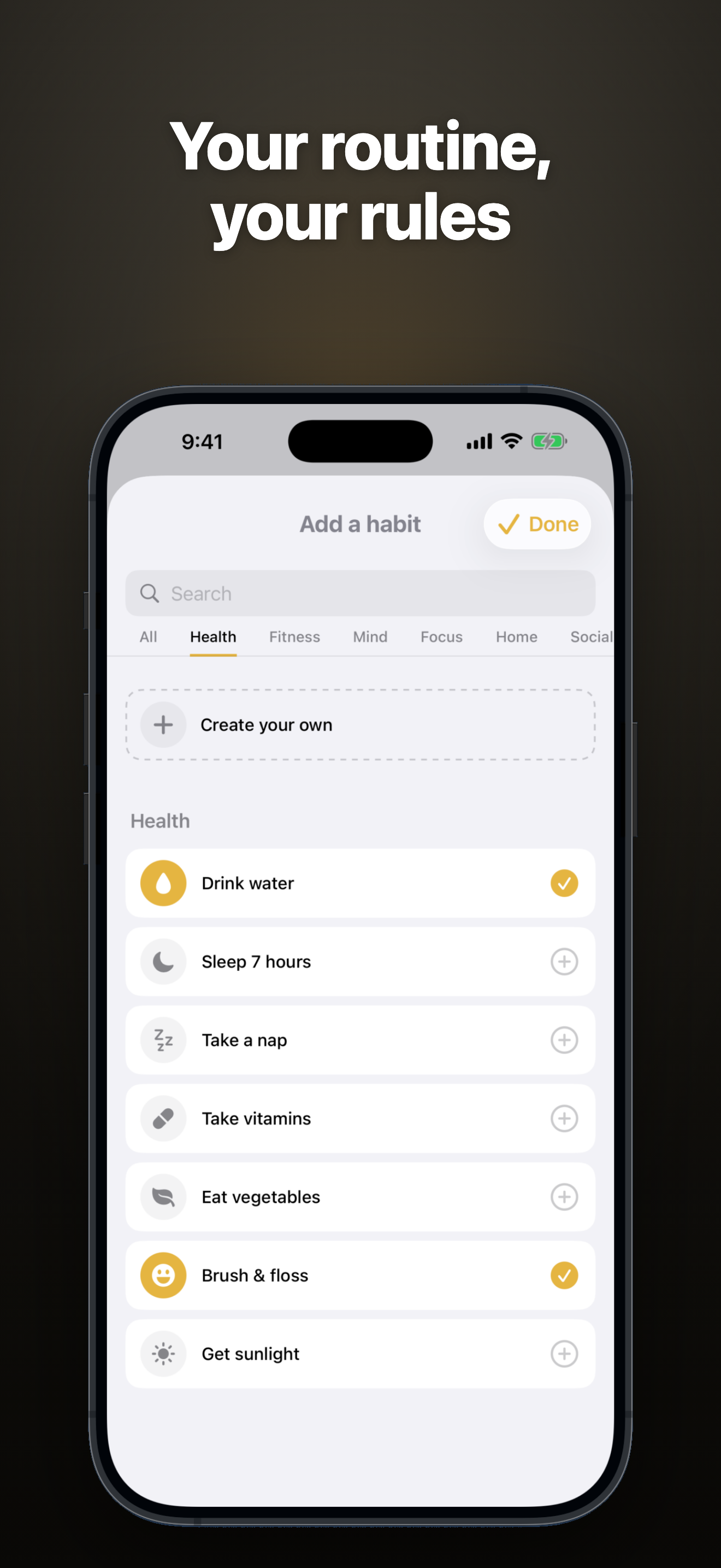 Gild: Habit Tracker & Score screenshot 3