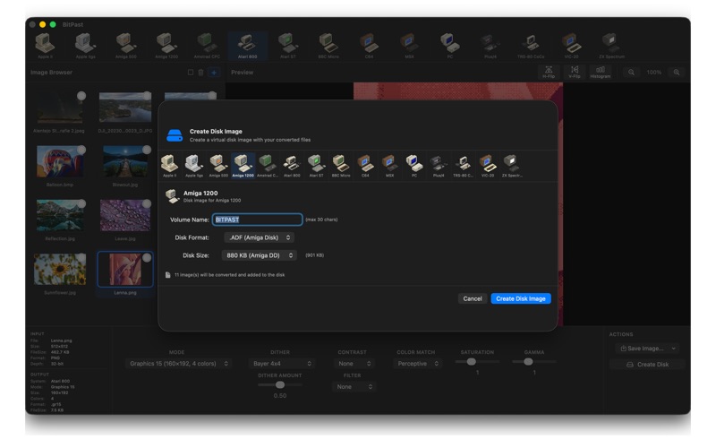 BitPast screenshot