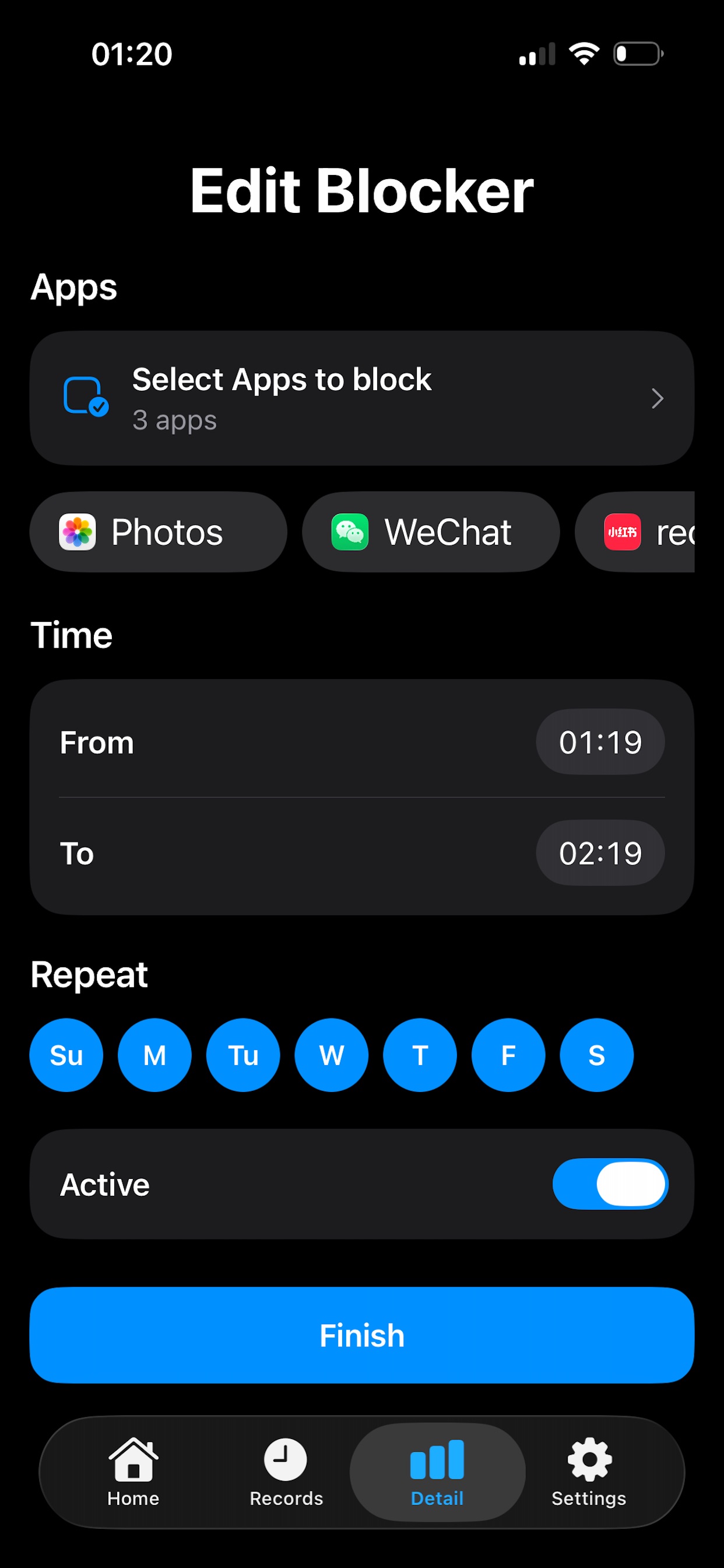 Screenshot 5 of App Blocker Assistant