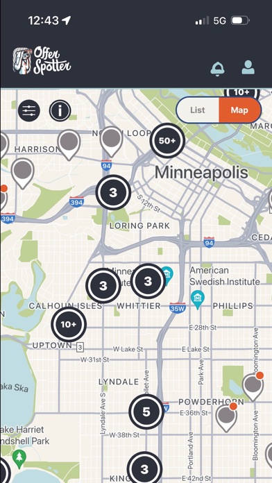 Offer Spotter iPhone screenshot 3 - Reference app