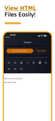 HTML Viewer Editor Convert PDF screenshot