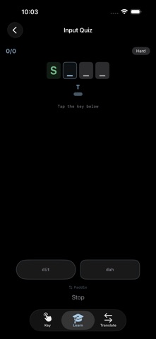 MORX - Learn Morse Code Screenshot 6 of 6