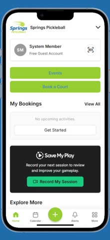 Springs Pickleball screenshot