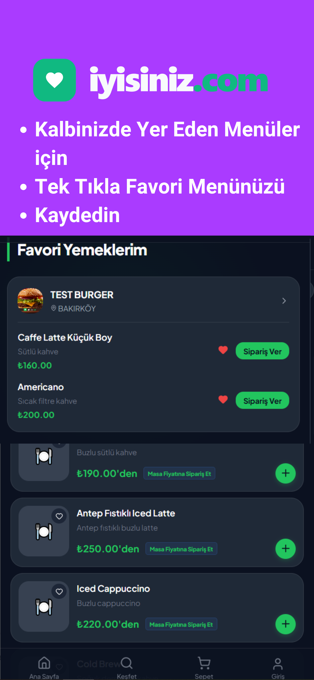 iyisiniz.com Sipariş screenshot 4
