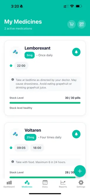 PillWise Tracker screenshot 2