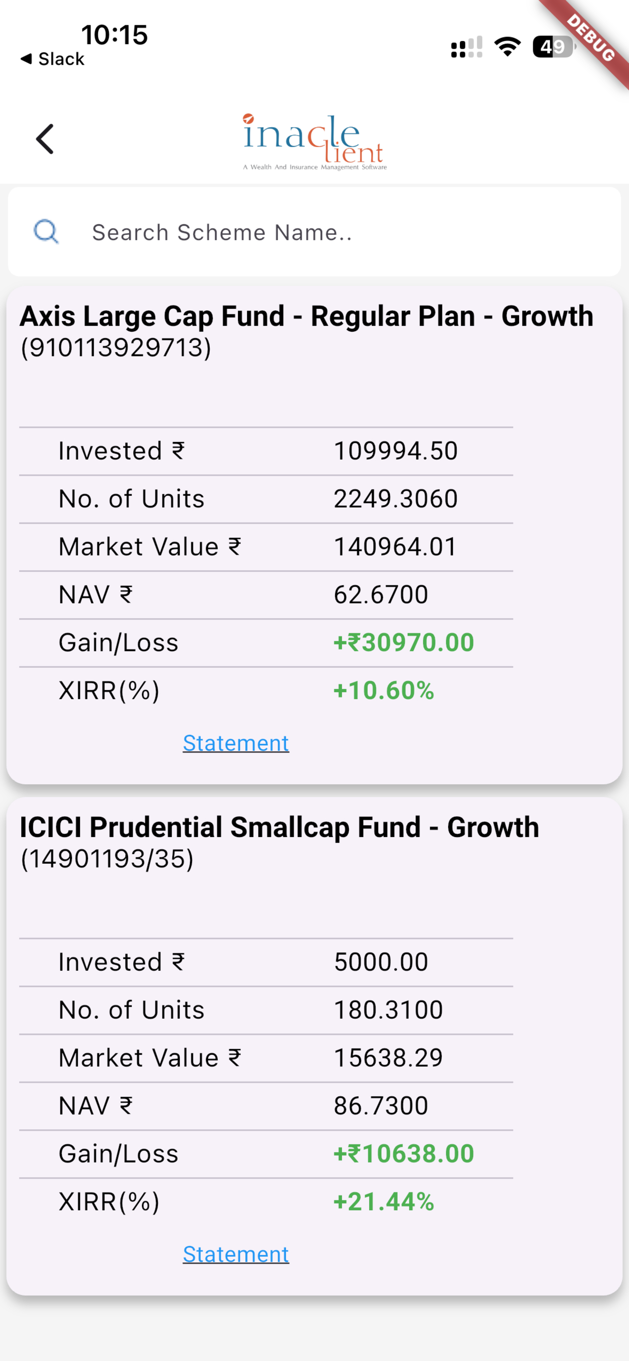 Inacle Client