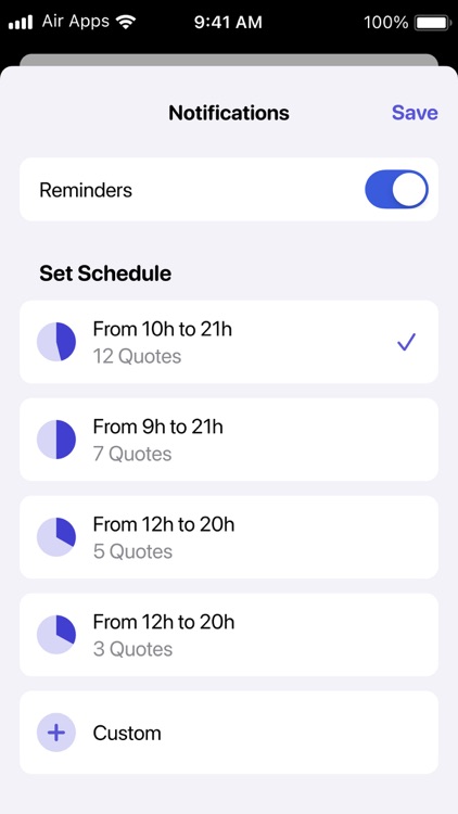Quotes Air - Daily Motivation screenshot-5