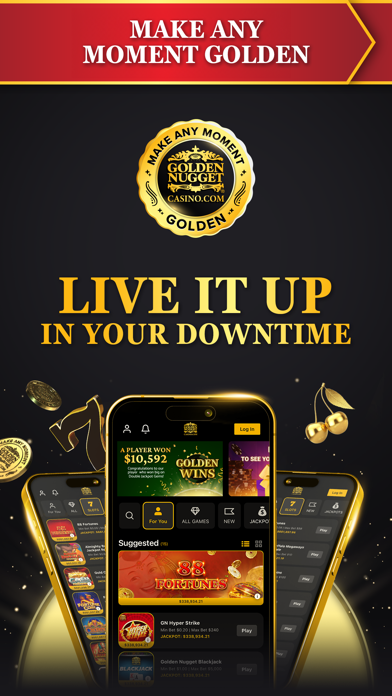 Golden Nugget Online Casino Screenshot