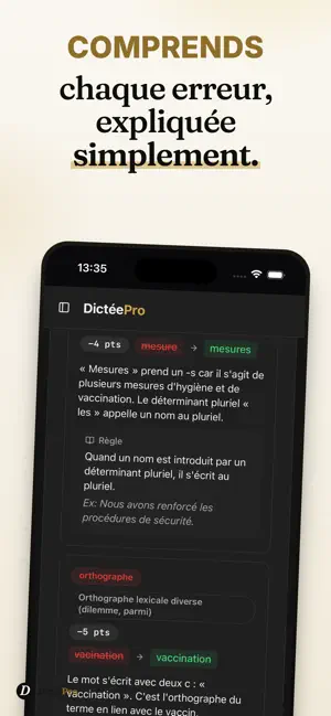Dictée Pro – Orthographe Pro screenshot 4