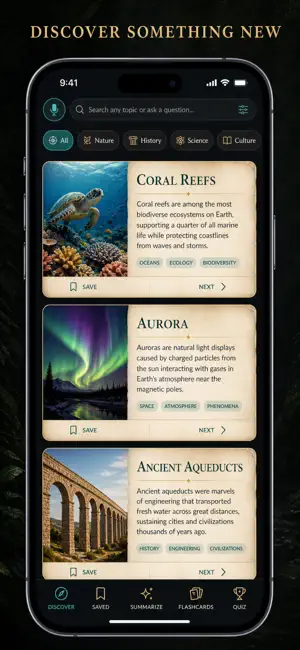 Learn Something New: Facts screenshot 1