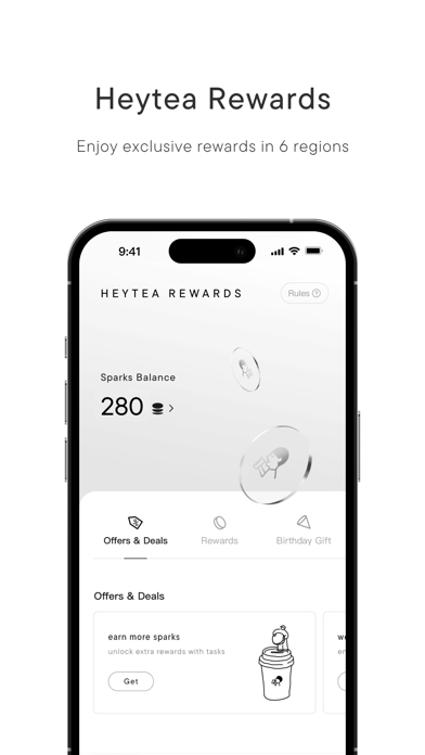 HEYTEA iPhone screenshot 6 - Food & Drink app