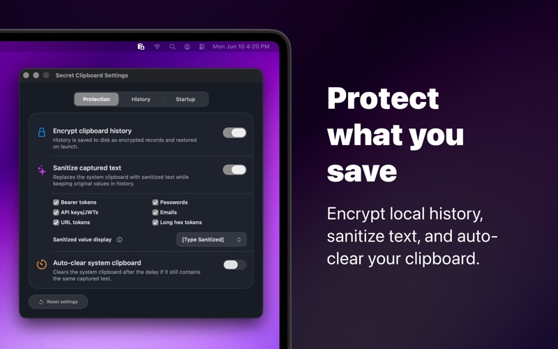 Secret Clipboard screenshot