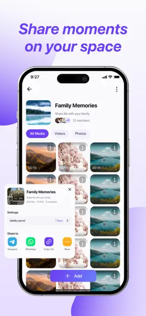 FamSpace: Private Family Cloud screenshot 3