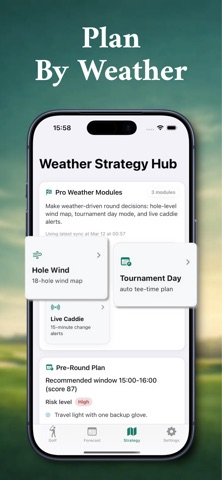 GolfCast: Golf Weather Screenshot 3 of 4