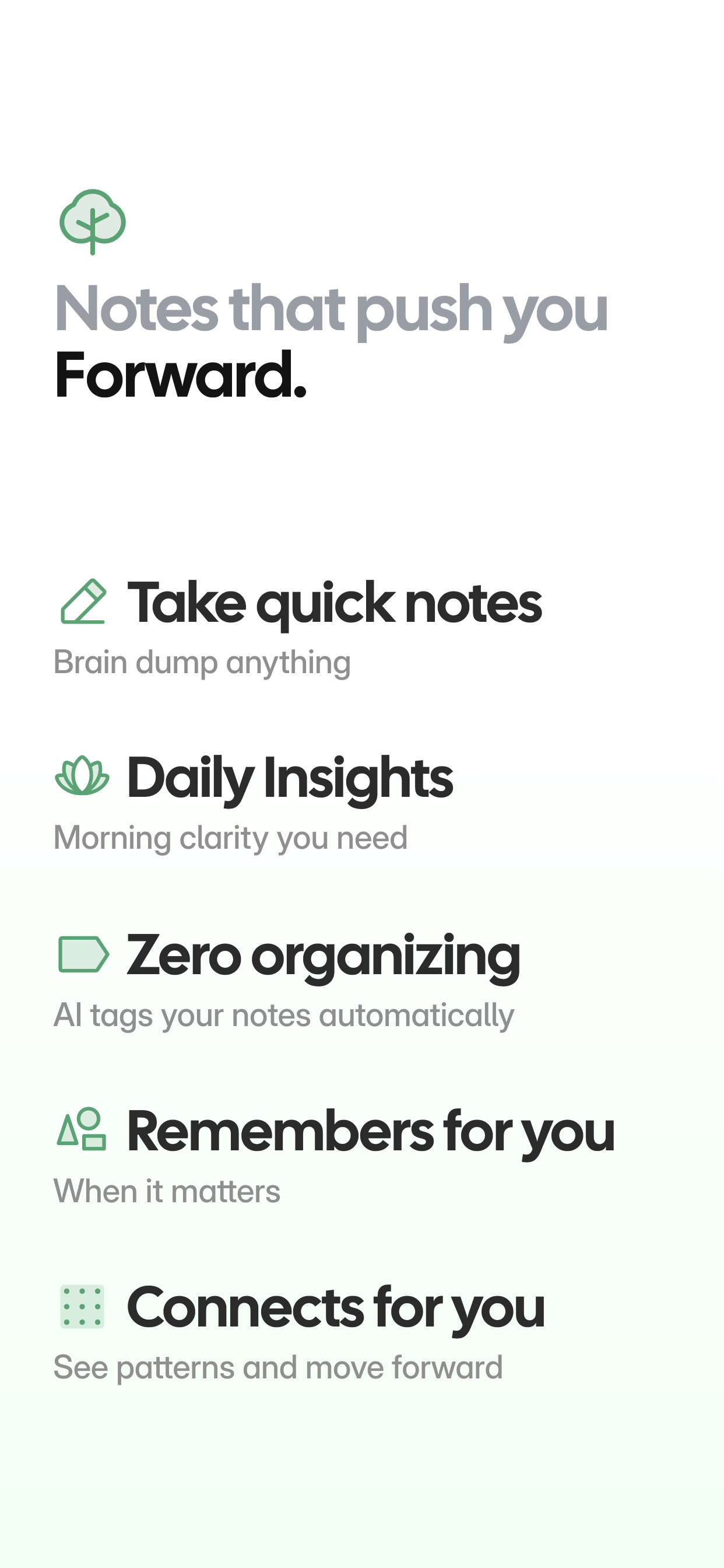 Lightnote: AI Brain Dump