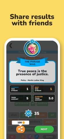 Phrasle Puzzle Screenshot 3 of 7