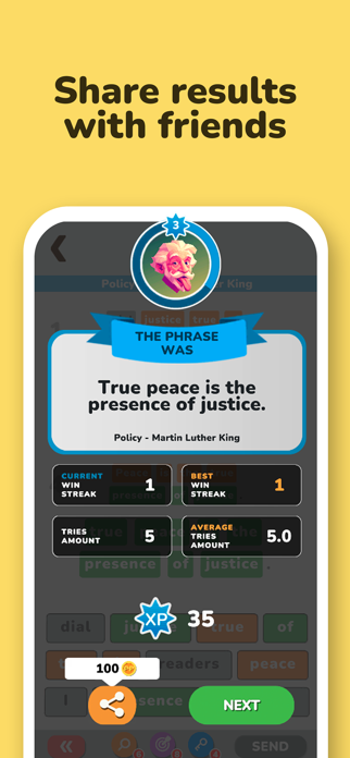 Phrasle Puzzle Screenshot 3 of 7
