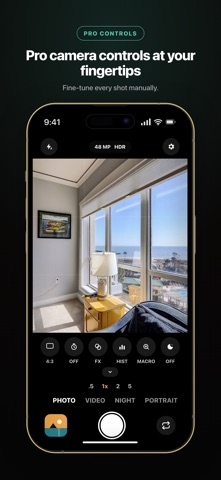 Zoom Camera: DSLR Focus & Blur iPhone screenshot 1
