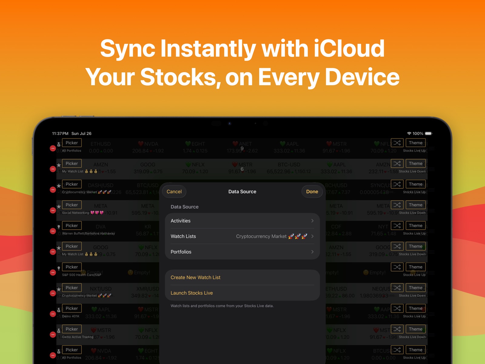 Stocks Tape: Market Browser ipad screenshot 4