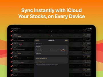 Stocks Tape: Market Browser iPad screenshot