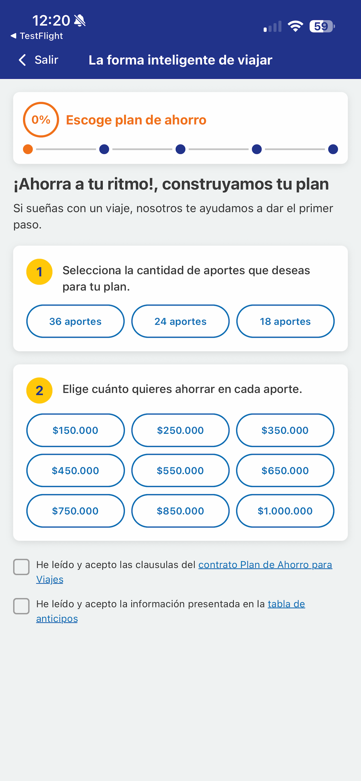 Circulo de Viajes screenshot 2
