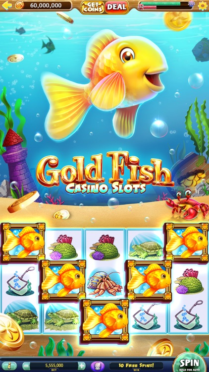 Gold Fish Slots - Casino Games screenshot-0